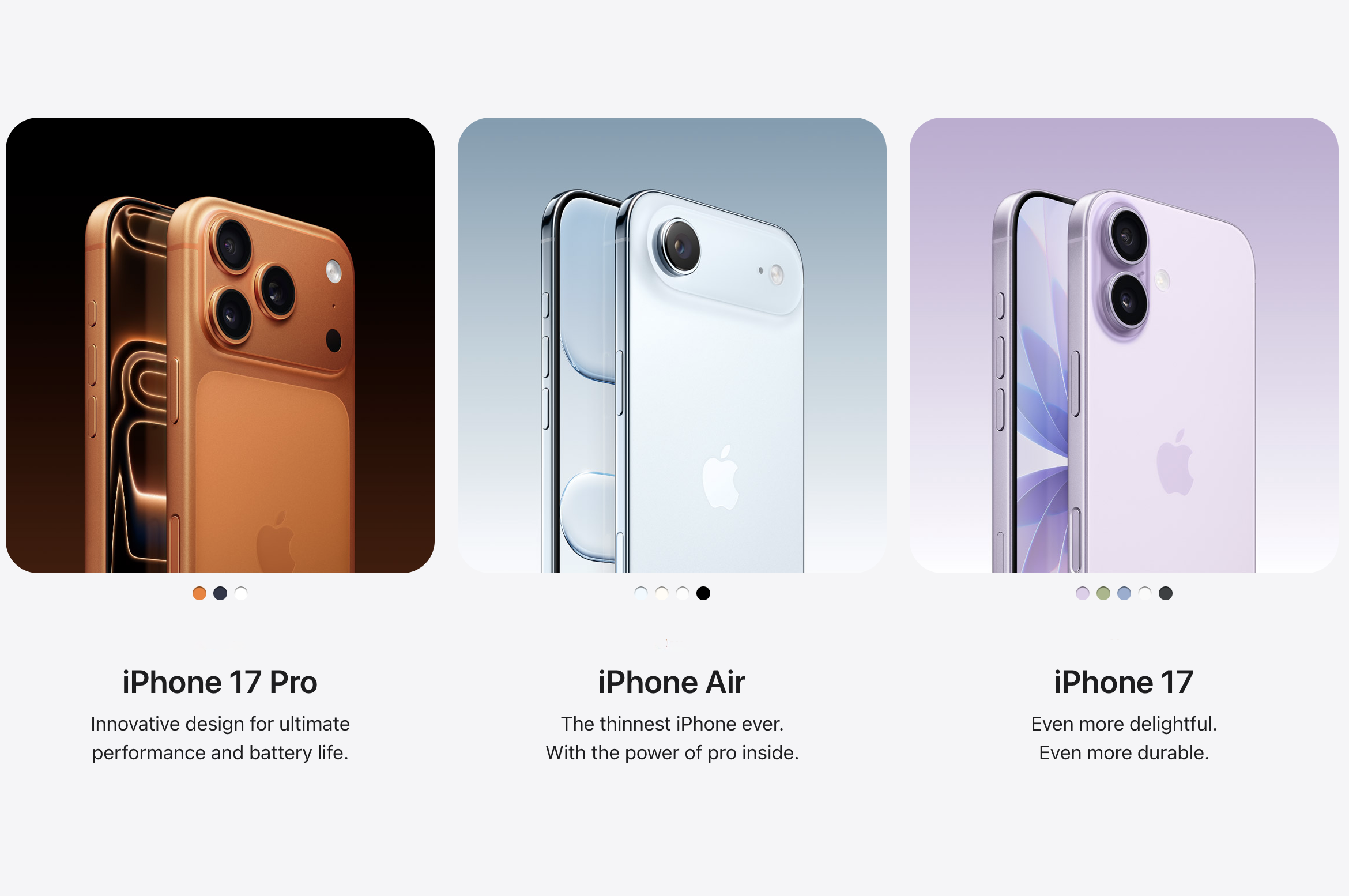 Apple iPhone 17: Singapore price, plans and availability